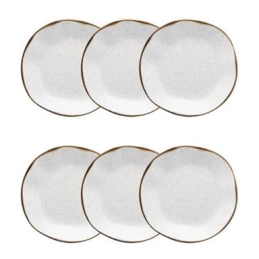Imagem de Jogo 6 Pratos Fundos Ryo Maresia Oxford Porcelanas