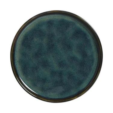 Imagem de Prato De Sobremesa Cerâmica Bio Oceano 21,5cm Porto Brasil