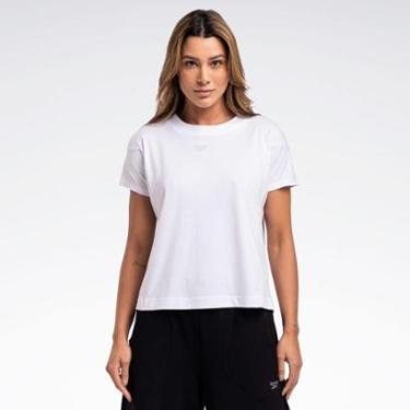 Imagem de Camiseta Reebok Young Cropped Manga curta Feminina-Feminino