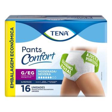Imagem de Fralda roupa descartável tena pants confort g/eg c/16 unidades unissex
