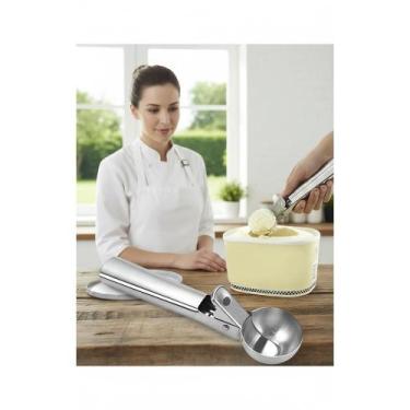 Imagem de Colher Sorvete Inox Profissional Bola Ejetora Rápida - Congratulations