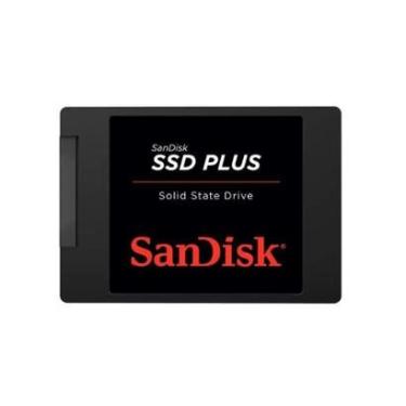 Imagem de SSD SanDisk Plus SATA 1TB Leitura 545mb/s, Gravação 515mb/s - SDSSDA-1T00-G28-Unissex
