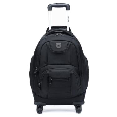 Imagem de Mochila Executiva Com Rodinhas Trekker Espaçosa Reforçada-Unissex