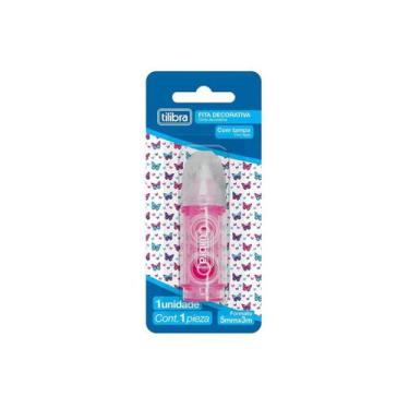 Imagem de Fita Decorativa Washi Tape 5mmx3m Tilibra, 7 - Borboletas