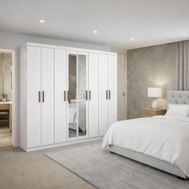 Imagem de Guarda Roupa 8 Portas Espelho Gran Prime-Grand Line