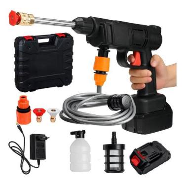 Imagem de Lavadora de Alta Pressão Portátil Sem Fio 48V Bateria Recarr - Congrat
