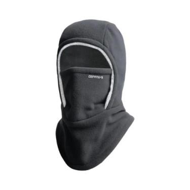 Imagem de Máscara Balaclava De Fleece Quente E À Prova De Vento Para Ciclismo, M