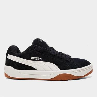 Imagem de Tênis Puma Park Lifestyle Easy Unissex, Preto, Branco, 44
