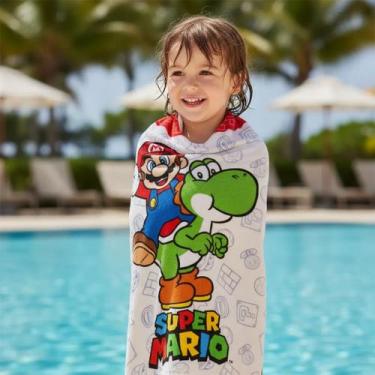 Imagem de Toalha De Banho Piscina Natação Praia Menino Super Gamer - Lepper, Ver