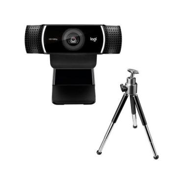 Imagem de Webcam Full HD C922 Logitech, Preto