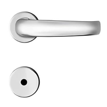 Imagem de Fechadura Porta de Banheiro Standard Cromado 40mm - MZ271 - PAPAIZ