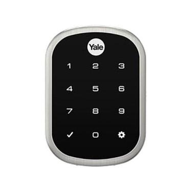 Imagem de Fechadura Digital YRD 256 - 05425001-3 - YALE - Papaiz, Preto e Prata