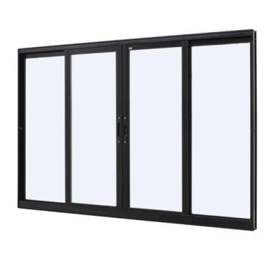 Imagem de Janela Caribe 4 Folhas 150x100 Preta - 1002-5673 - JAP