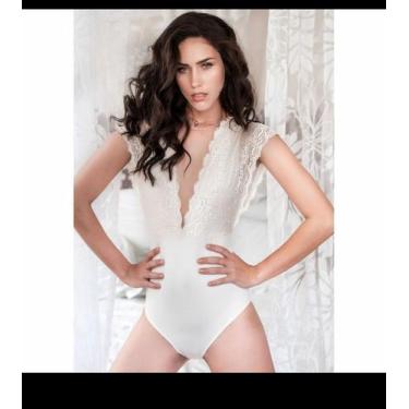 Imagem de Body renda detalhes tule - Duloren , G 