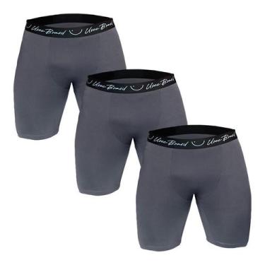 Imagem de Kit 3 Bermuda Térmica Corrida Esportes Academia Anti Assadura Adulto U