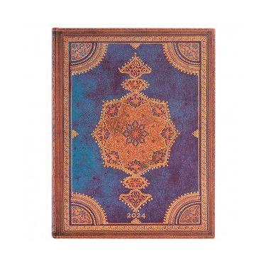 Imagem de Agenda Paperblanks 2024 Ultra Safavid Indigo DE0492-9