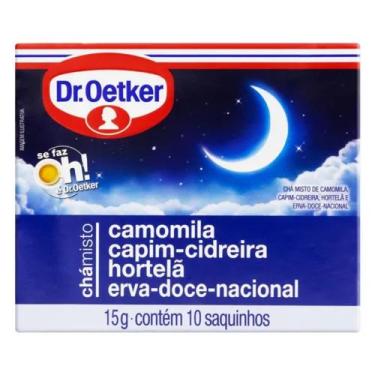 Imagem de Chá Camomila, Capim-Cidreira, Hortelã e Erva-Doce-Nacional - Dr.Oetker