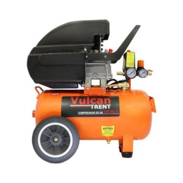 Imagem de Compressor de Ar 24 Litros 2,0HP 8 Bar VC25L Vulcan Trent , 110V