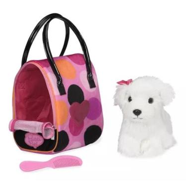 Imagem de Pucci Pups - Cachorrinho De Pelúcia Com Bolsa De Bichinhos D