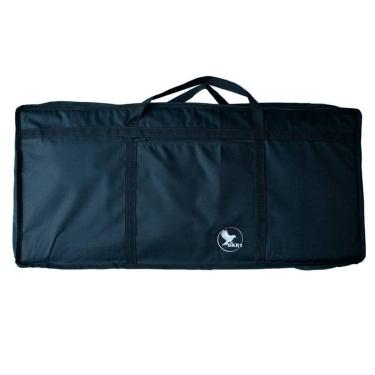 Imagem de Capa para Teclado Musical 5-8 Luxo Nylon 600 Interior Acolchoado Isotérmica 1,3mm Preto