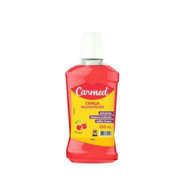 Imagem de Enxaguante Bucal Carmed Cereja com Flúor 250ml