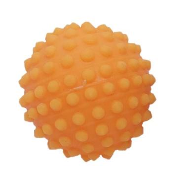 Imagem de Brinquedo Jaraguá Pet Bola Cravo 55mm - para Cachorro, Laranja