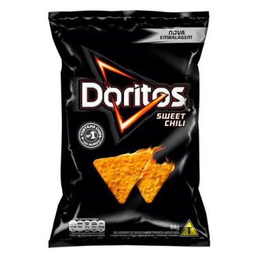Imagem de Salgadinho de Milho Sweet Chili Doritos Pacote 84g - Super Mercado Bes