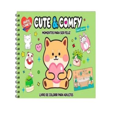 Imagem de Livro de Colorir Criativo Capa Dura Adulto e Infantil - Comfy