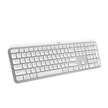 Imagem de Teclado Sem Fio Logitech MX Keys S, Iluminação Inteligente, Bluetooth 