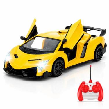 Imagem de Brinquedo carro de controle remoto acende farol - TOYS