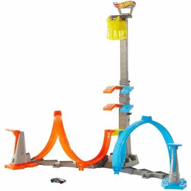 Imagem de Lançador e Pista - Hot Wheels Action - Loop Desafio da Altura - Mattel