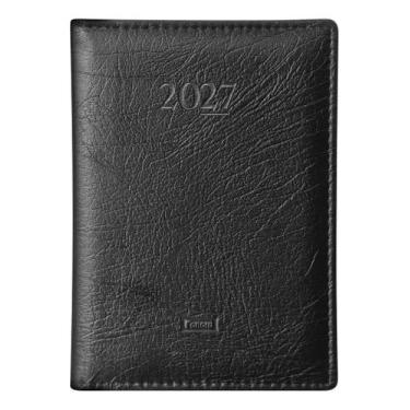 Imagem de Agenda 2027 Foroni capri preta 135X192mm 176 folhas