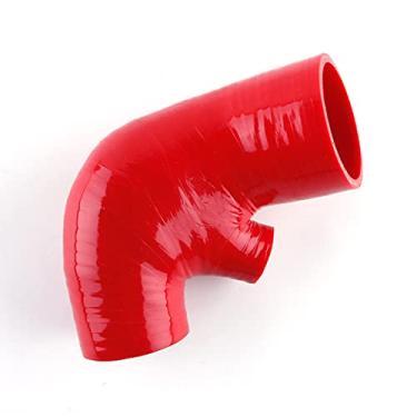 Imagem de LUXERAD Kit de mangueira de arrefecimento de radiador de silicone de 4 camadas para BM W Mi ni Coo per S R 60 2011-2015 12 13 14 kit de mangueira de impulso de admissão de silicone (vermelho)