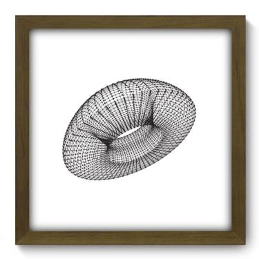 Imagem de Quadro Decorativo - Abstrato - 33cm x 33cm - 095