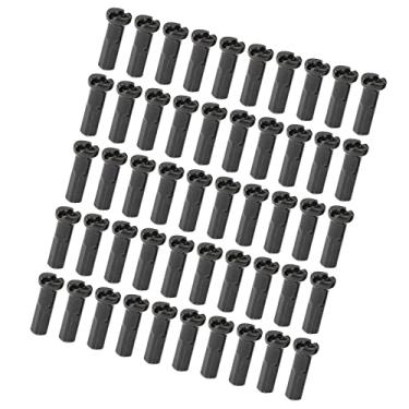 Imagem de 50 Peças de de de Tampões de Protetores Protetores, Preto 14 mm