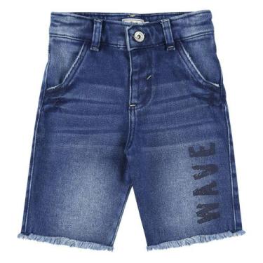 Imagem de Shorts Look Jeans Moletom Jeans - Unica - 02