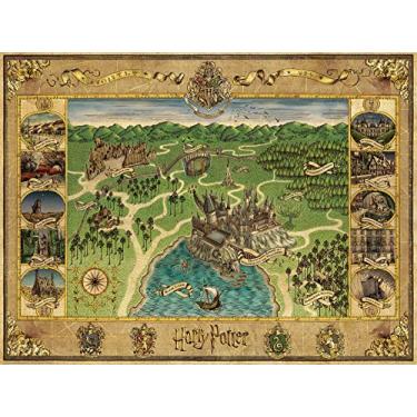 Imagem de Ravensburger Puzzle 16599 - Hogwarts Karte - 1500 Teile Puzzle für Erwachsene und Kinder ab 14 Jahren, Harry Potter Fan-Artikel