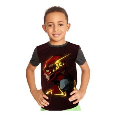 Imagem de Camiseta Infantil Flash Injustice 2 Ref:332 - Smoke