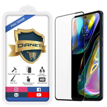 Imagem de Película De Vidro Temperado Para Moto G82 e G52 3d Full Cover