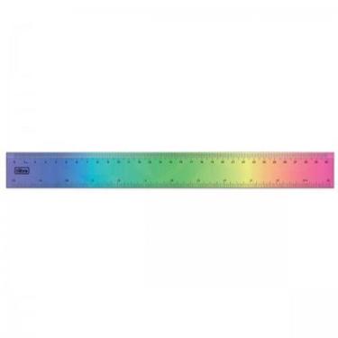 Imagem de Régua 30Cm Colorida Tilibra Color Degradê - Unidade
