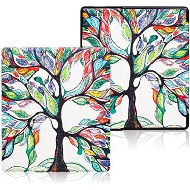 Imagem de Capa fina para Kindle Oasis 2017 9ª geração 2019 10ª geração Kindle Oasis – Capa impermeável com despertar/hibernação automática