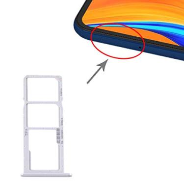 Imagem de HUANGYUNCHAO Acessórios telefônicos Bandeja de cartão SIM + Bandeja de cartão SIM + Bandeja de cartão micro SD para Huawei Y6s Substituição do telefone celular