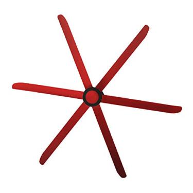 Imagem de Ventilador de teto Big Air 108" | 40.000 CFM | Design elegante para loja, comercial, residencial, industrial |, Moderno, Fire Engine Red