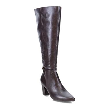 Imagem de LifeStride Bota feminina Stratford cano alto, Chocolate, 8.5