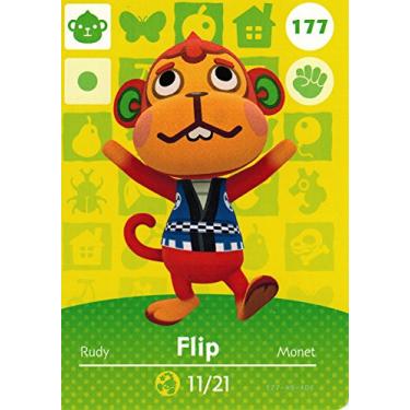 Imagem de Nintendo Animal Crossing Happy Home Designer Amiibo Card Flip 177/200 Versão EUA