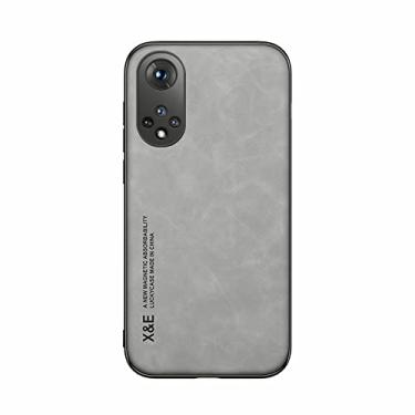 Imagem de Kepuch Silklike Capa para Huawei Nova 9 Pro/Honor 50 Pro - Case Placa de Metal Embutida para Huawei Nova 9 Pro/Honor 50 Pro - Cinza