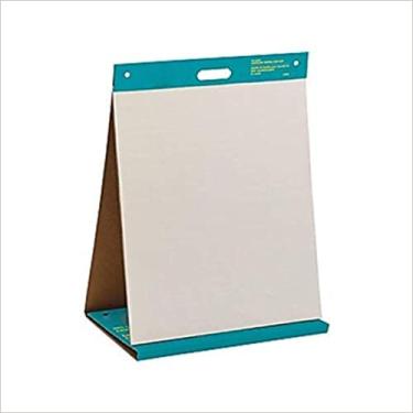 Imagem de MyOfficeInnovations 958102 Bloco de cavalete de mesa Stickies, 50 x 58 cm, branco, 20 Sh/PD