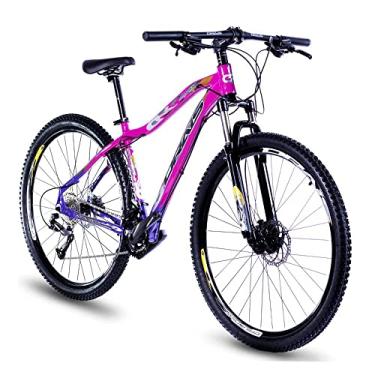 Imagem de Bicicleta aro 29 Drais Chillout 18v Shimano Altus c/trava ombro - pink+violeta - 19