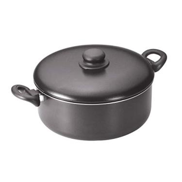 Imagem de Caçarola Hotel 26 Com Alça Baq. Alumínio Fortaleza Preto