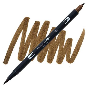Imagem de Marcador Tombow Dual Brush - Paleta Portrait - Cor Chocolate 969